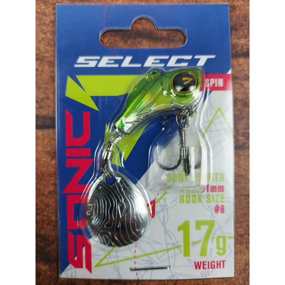 Тейл-спінер Megabass Makippa 5.0g Green Gold, Вес: 5г, Цвет блесны: Green Gold, фото , изображение 3