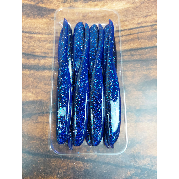 Силікон Keitech Shad Impact 4" (8 шт/упак), колір:ea#04 violet, Довжина силікону: 4" (10.2 см), Колір силікону: EA#04 Violet, фото , изображение 5