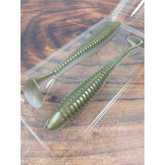 Силікон Keitech Swing Impact FAT 7.8" (2 шт/упак), колір:481 light hitch, Довжина силікону: 7.8" (19.8 см), Колір силікону: 481 light hitch, фото , изображение 7