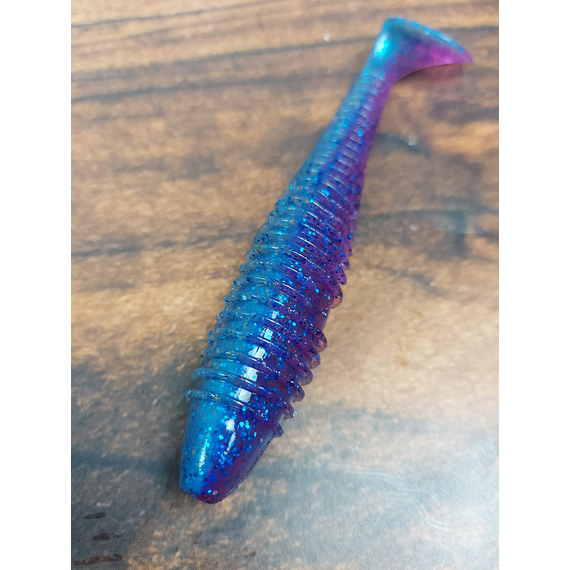 Силікон Keitech Swing Impact FAT 4.8" (5 шт/уп), колір:ea#14 clear morning dawn, Довжина силікону: 4.8" (12.2 см), Колір силікону: ea#14 clear morning dawn, фото , изображение 5