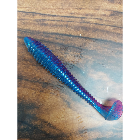 Силікон Keitech Swing Impact FAT 4.8" (5 шт/уп), колір:ea#14 clear morning dawn, Довжина силікону: 4.8" (12.2 см), Колір силікону: ea#14 clear morning dawn, фото , изображение 7