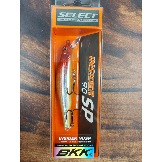 Воблер Select Insider 90SP 90mm 11.0g #33 (0.8-1.0m), Размер/Вес: 90mm/11g, Цвет воблера: col.33, фото , изображение 2
