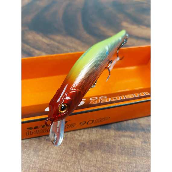 Воблер Select Insider 90SP 90mm 11.0g #33 (0.8-1.0m), Размер/Вес: 90mm/11g, Цвет воблера: col.33, фото , изображение 5