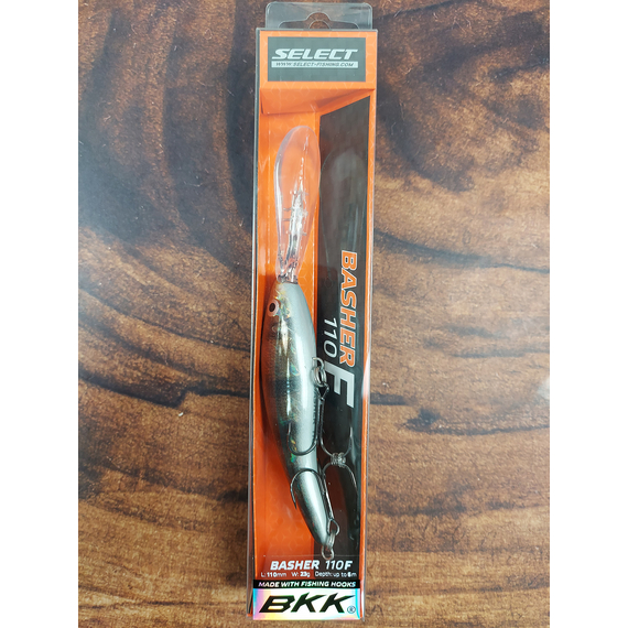 Воблер Select Basher 110F 110mm 23.0g S49 (max 6.0m), Розмір/Вага: 110mm/23g, Колір воблера: S49, фото , изображение 3