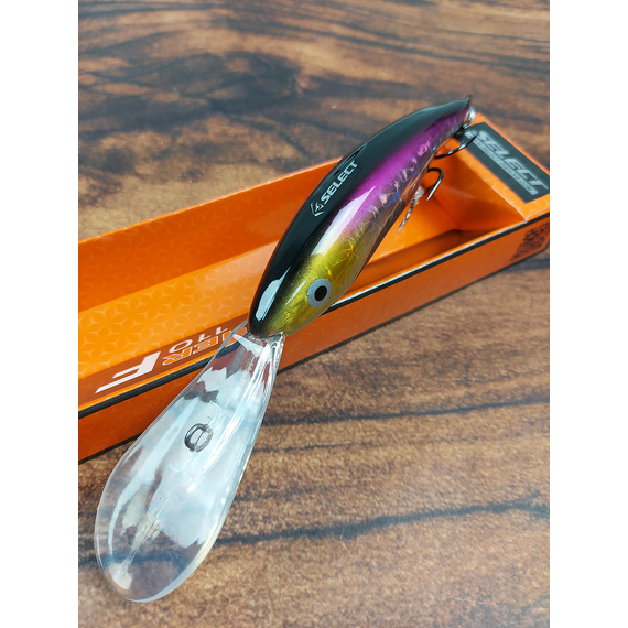 Воблер Select Basher 110F 110mm 23.0g #35 (max 6.0m), Размер/Вес: 110mm/23g, Цвет воблера: col.35, фото , изображение 6