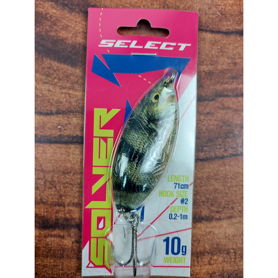Блешня Select Solver 10.0g 71mm S49, Вес: 10г, Цвет блесны: S49, фото , изображение 3