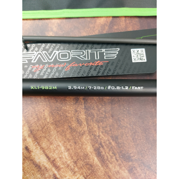 Спінінг Favorite X1 General Light X1.1-982M 2.94m 7-28g Fast, Модель: 2.94m 7-28g, фото , изображение 2
