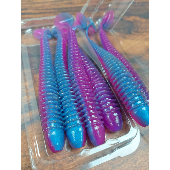 Силикон Keitech Swing Impact 4.5" (6 шт/уп) ц:473 morning dawn, Длина силикона: 4.5" (11.4 см), Расцветка силикона: 473 Morning Dawn, фото , изображение 5