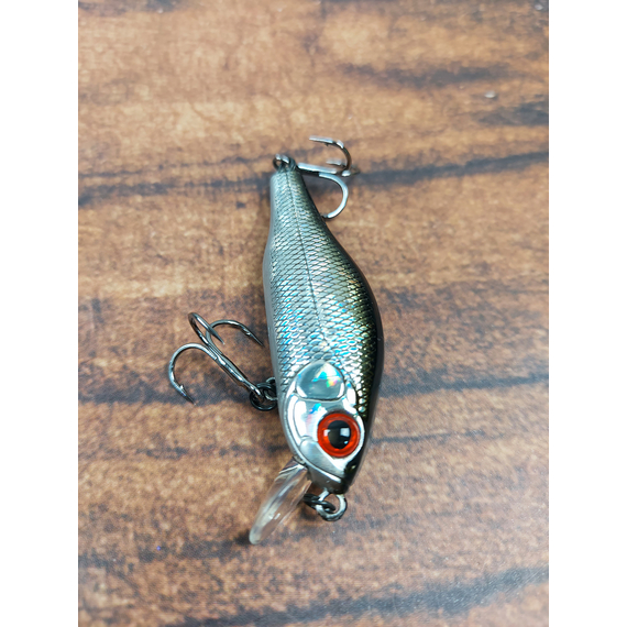 Воблер ZipBaits Khamsin Jr. 50-SP-SR, 50mm 4.0g #510R (0.5-1.0m), Розмір/Вага: 50mm/4.0g, Колір воблера: #510R, фото , изображение 5