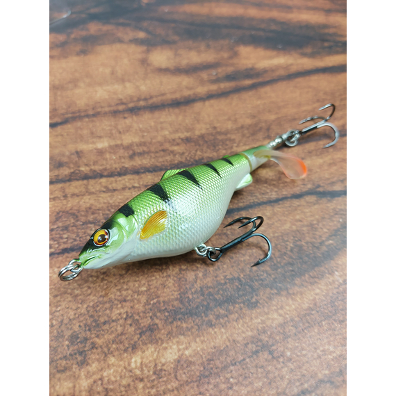 Воблер Savage Gear 3D Fat Smashtail F 80mm 12.0g Perch, Размер/Вес: 80мм/12г, Цвет воблера: Perch, фото , изображение 4