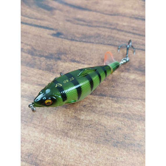 Воблер Savage Gear 3D Fat Smashtail F 80mm 12.0g Perch, Размер/Вес: 80мм/12г, Цвет воблера: Perch, фото , изображение 7