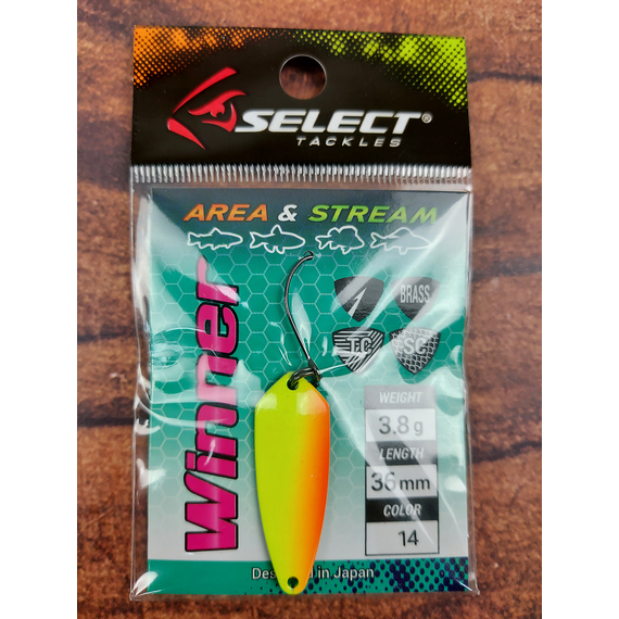 Блешня Select Winner 3.8g 36mm #14, фото , изображение 2