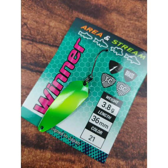 Блешня Select Winner 3.8g 36mm #21, фото , изображение 4