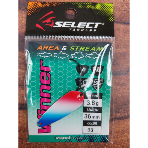 Блешня Select Winner 3.8g 36mm #33, фото , изображение 2