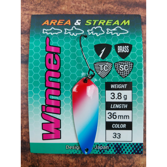 Блешня Select Winner 3.8g 36mm #33, фото , изображение 4