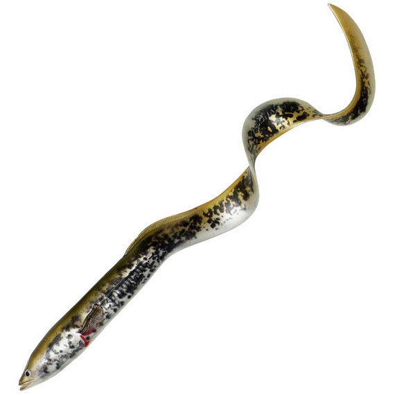 Силікон Savage Gear 3D Real Eel Loose Body 150mm 12.0g Lamprey PHP (поштучно), Довжина силікону: 150mm, Колір силікону: Lamprey PHP, фото 