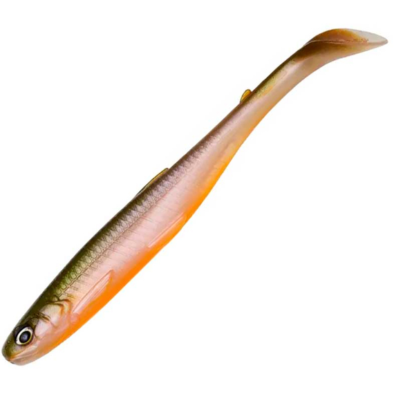 Силікон Savage Gear Slender Scoop Shad 130mm 12.0g Olive Pearl (поштучно), Довжина силікону: 130mm, Колір силікону: Olive Pearl, фото 