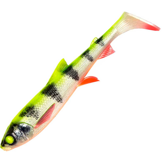 Силікон Savage Gear 3D Whitefish Shad 230mm 94.0g Lemon Tiger (1шт/уп), Длина силикона: 230mm, Расцветка силикона: Lemon Tiger, фото 