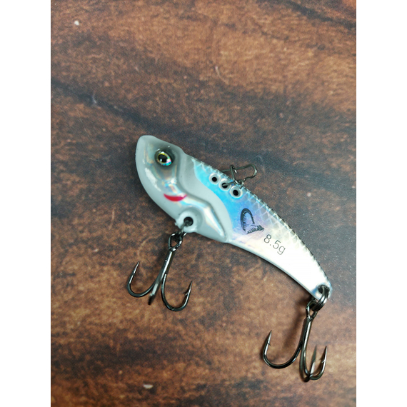 Цикада Savage Gear Vib Blade 45mm 8.5g Pearl White, фото , изображение 4