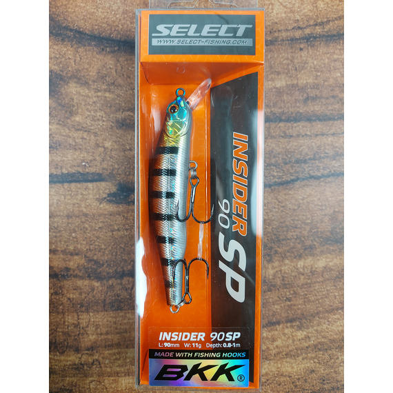 Воблер Select Insider 90SP 90mm 11.0g #13 (0.8-1.0m), Размер/Вес: 90mm/11g, Цвет воблера: col.13, фото , изображение 2