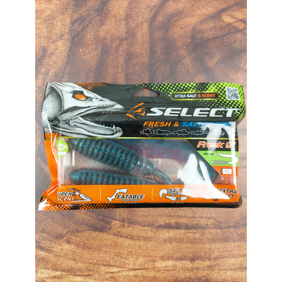 Силікон Select Freek 9" #314 (2 шт / уп), Длина силикона: 9" (16 см), Расцветка силикона: 314, фото , изображение 3