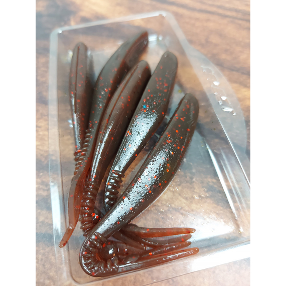 Силікон Select Victim V-Tail 4" #103 (5 шт / уп), Довжина силікону: 4.0" (10.16 см), Колір силікону: 103, фото , изображение 6