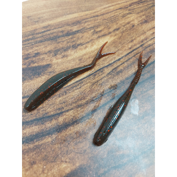 Силікон Select Victim V-Tail 4" #103 (5 шт / уп), Довжина силікону: 4.0" (10.16 см), Колір силікону: 103, фото , изображение 7