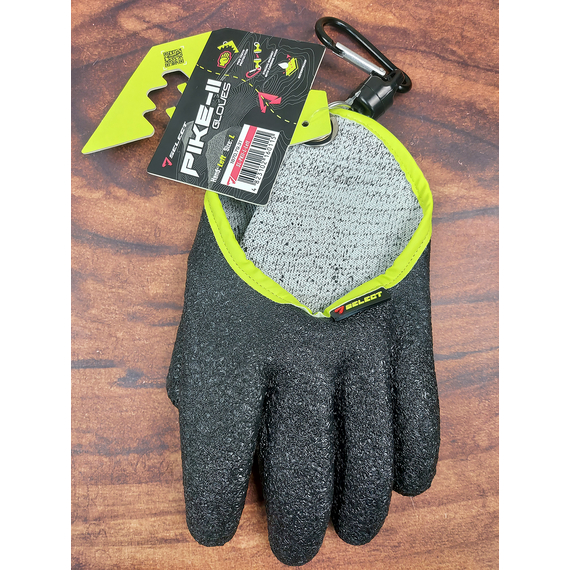 Риболовна рукавичка Select Pike-II ліва L — для безпечного виважування риби, комфортна та водостійка, Розмір: L (ліва), фото , изображение 10