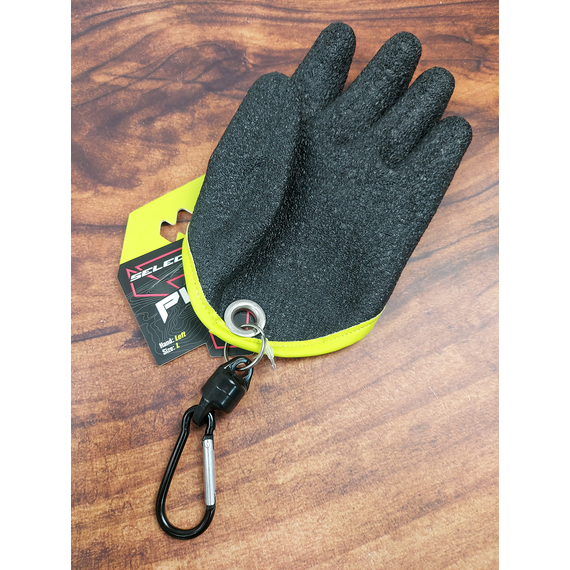 Риболовна рукавичка Select Pike-II ліва L — для безпечного виважування риби, комфортна та водостійка, Розмір: L (ліва), фото , изображение 14