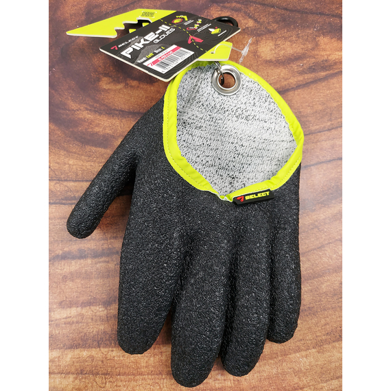 Риболовна рукавичка Select Pike-II ліва L — для безпечного виважування риби, комфортна та водостійка, Розмір: L (ліва), фото , изображение 15