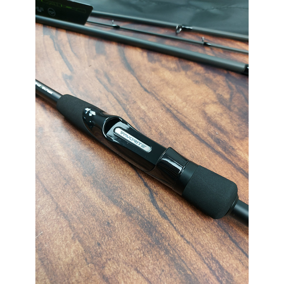 Спінінг Favorite X1 Travel 764M (2.29м, 6–24г, Ex.Fast, 4 секції) — тревел-варіант для класичного джига, Модель: 2.29m 6-24g, фото , изображение 6