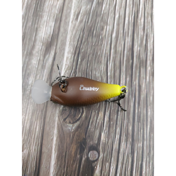 Воблер Jackall Chubby 38мм 4г Pellet Yellow Floating, Размер/Вес: 38мм/4г, Цвет воблера: Pellet Yellow, фото , изображение 6