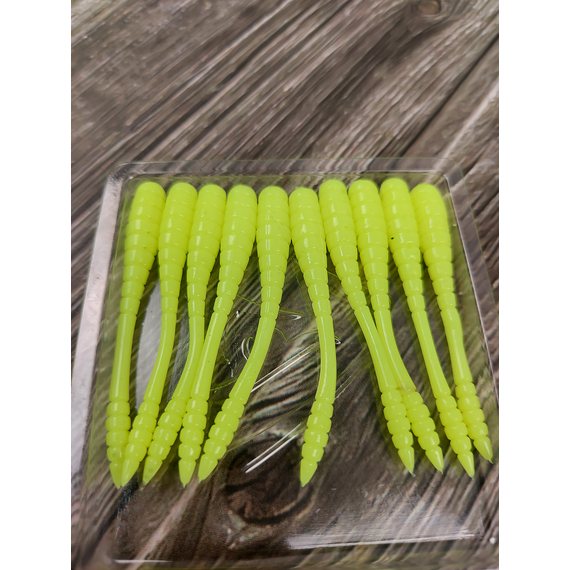 Силікон Select Tsunik 2" col.045 (10 шт/упак), Довжина силікону: 2" (5.08 см), Колір силікону: 045, фото , изображение 5