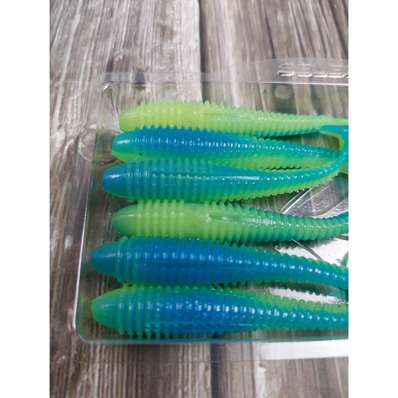 Силікон Select FatFish 2.4" #245 (6 шт / уп), Довжина силікону: 2.4" (6.1 см), Колір силікону: 245, фото , изображение 8