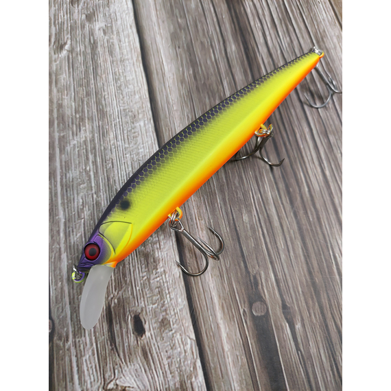 Воблер Jackall Rerange 110SP 14.8g Purple Mohican Suspending, Розмір/Вага: 110мм/14.8г, Колір воблера: Purple Mohican Suspending, фото , изображение 5