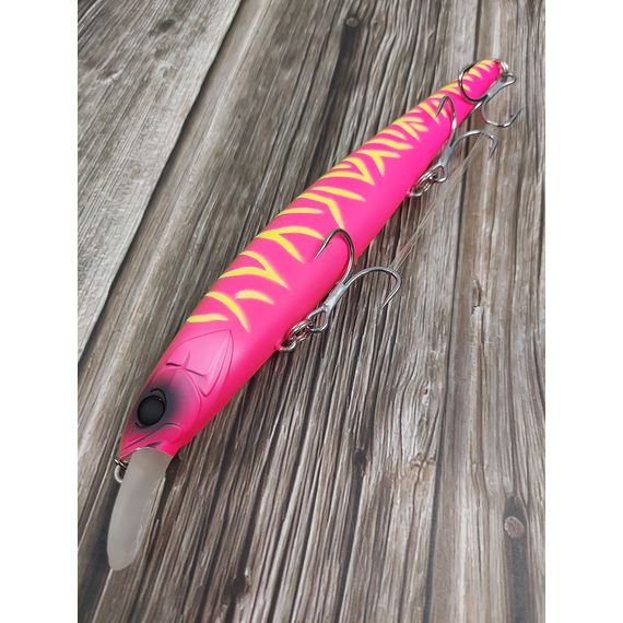 Воблер Jackall Magsquad 160SP 160mm, 33.5g, Dragon Fruit Mat Tiger, фото , изображение 7