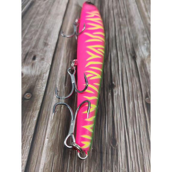 Воблер Jackall Magsquad 160SP 160mm, 33.5g, Dragon Fruit Mat Tiger, фото , изображение 8