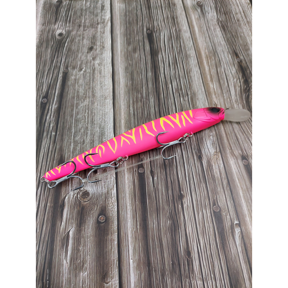 Воблер Jackall Magsquad 160SP 160mm, 33.5g, Dragon Fruit Mat Tiger, фото , изображение 9