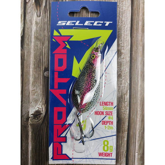 Блешня Select ProAtom 8.0g 54mm S48, Вага блешні: 8г, Колір блешні: S48, фото , изображение 3