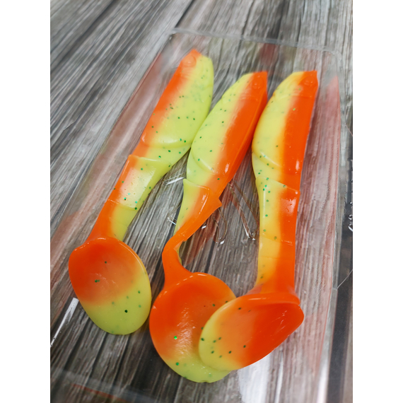 Силікон Select Boozer 4" #247 (3 шт / уп), Довжина силікону: 4.0" (10.16 см), Колір силікону: 247, фото , изображение 6