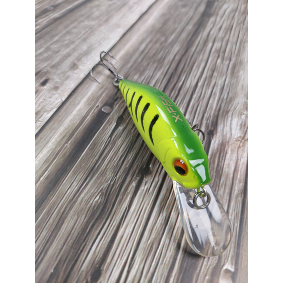 Воблер X-Fish Chipotel 70F 70mm 12g #098 (1.2-2.0m), Розмір/Вага: 70mm/12g, Колір воблера: 098, фото , изображение 7