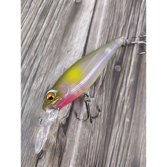 Воблер X-Fish Robber 80F 80mm 9.5g #014 (0.5-1.0m), Размер/Вес: 80mm/9.5g, Цвет воблера: 014, фото , изображение 7