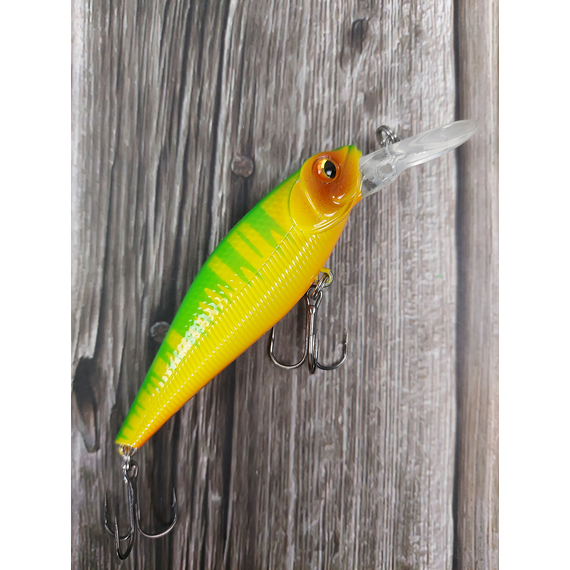 Воблер X-Fish Robber 80F 80mm 9.5g #061 (0.5-1.0m), Размер/Вес: 80mm/9.5g, Цвет воблера: 061, фото , изображение 5