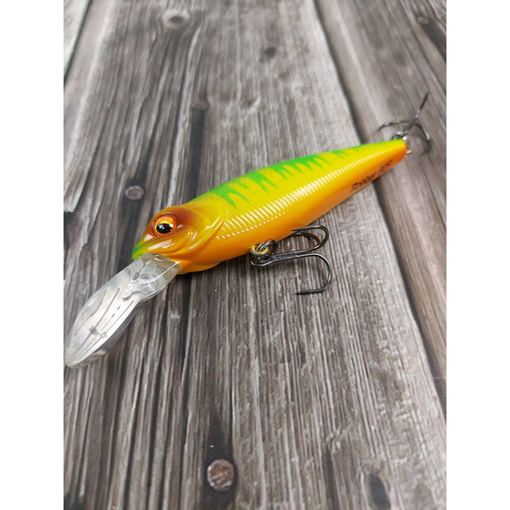 Воблер X-Fish Robber 80F 80mm 9.5g #061 (0.5-1.0m), Размер/Вес: 80mm/9.5g, Цвет воблера: 061, фото , изображение 6