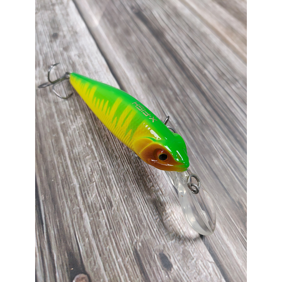 Воблер X-Fish Robber 80F 80mm 9.5g #061 (0.5-1.0m), Размер/Вес: 80mm/9.5g, Цвет воблера: 061, фото , изображение 8