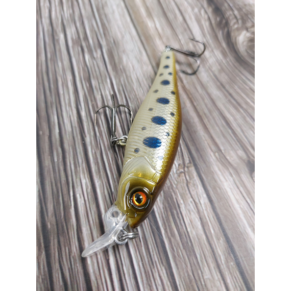 Воблер X-Fish Dude 70SP 70mm 6.5g #081 (0.6-1.5m), Размер/Вес: 70mm/6.5g, Цвет воблера: 081, фото , изображение 6