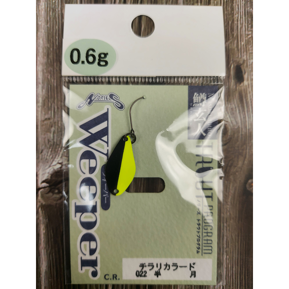 Блешня Nories Masukurouto Weeper 0.6g #022, Вага блешні: 0.6г, Колір блешні: 022, фото , изображение 2