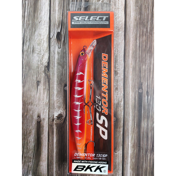 Воблер Select Dementor 130SP 130mm 21g #06 (1.6-1.8m), Цвет воблера: 6, фото , изображение 2