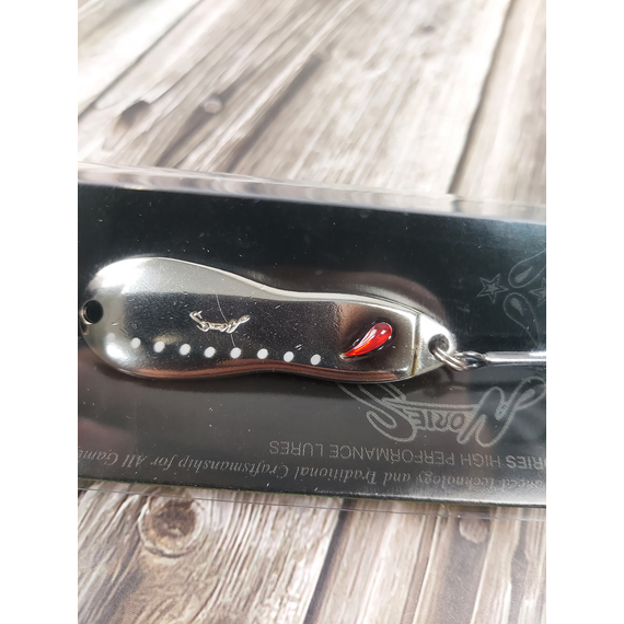 Блешня Savage Gear Flying Eel Spinner #3 23.0g 04-Fluo Orange Gold, Вага блешні: 23g, Колір блешні: Fluo Orange Gold, фото , изображение 6