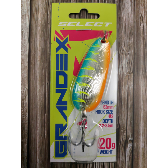 Блешня Select Grandex 20.0g 63mm #15, Вага блешні: 20г, Колір блешні: 15, фото , изображение 5